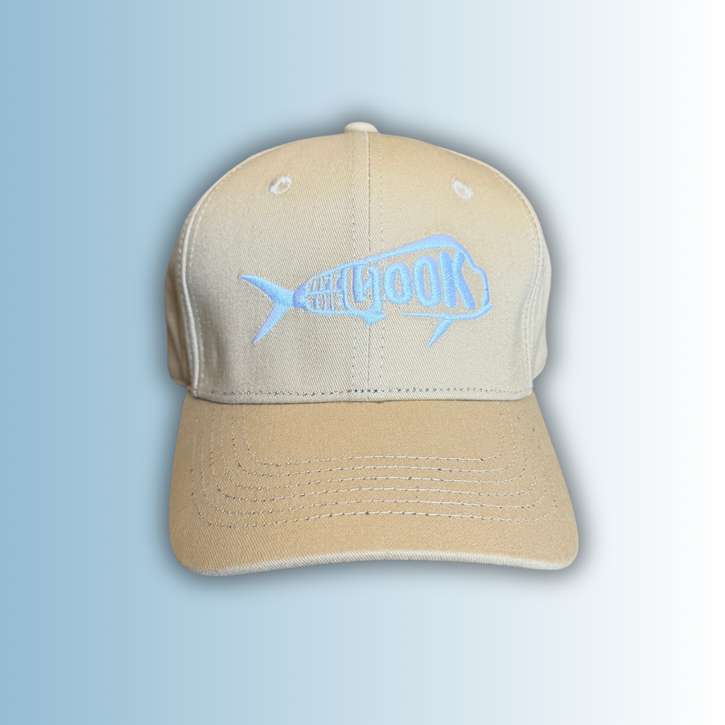 Off The Hook Classic Khaki Logo Hat