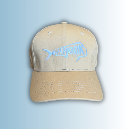 Off The Hook Classic Khaki Logo Hat