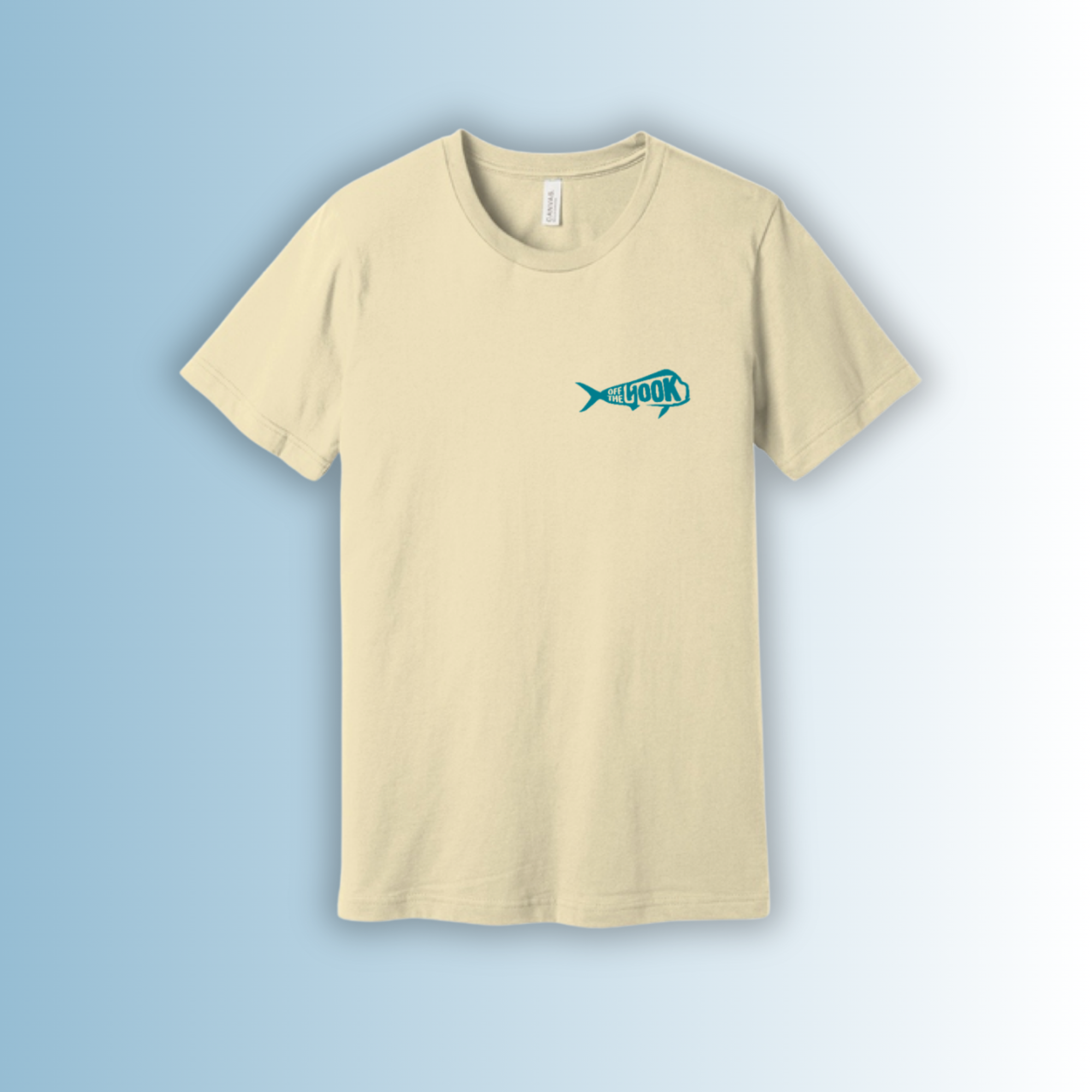 Hooked On Happiness OTH Sand Short-Sleeve T-Shirt