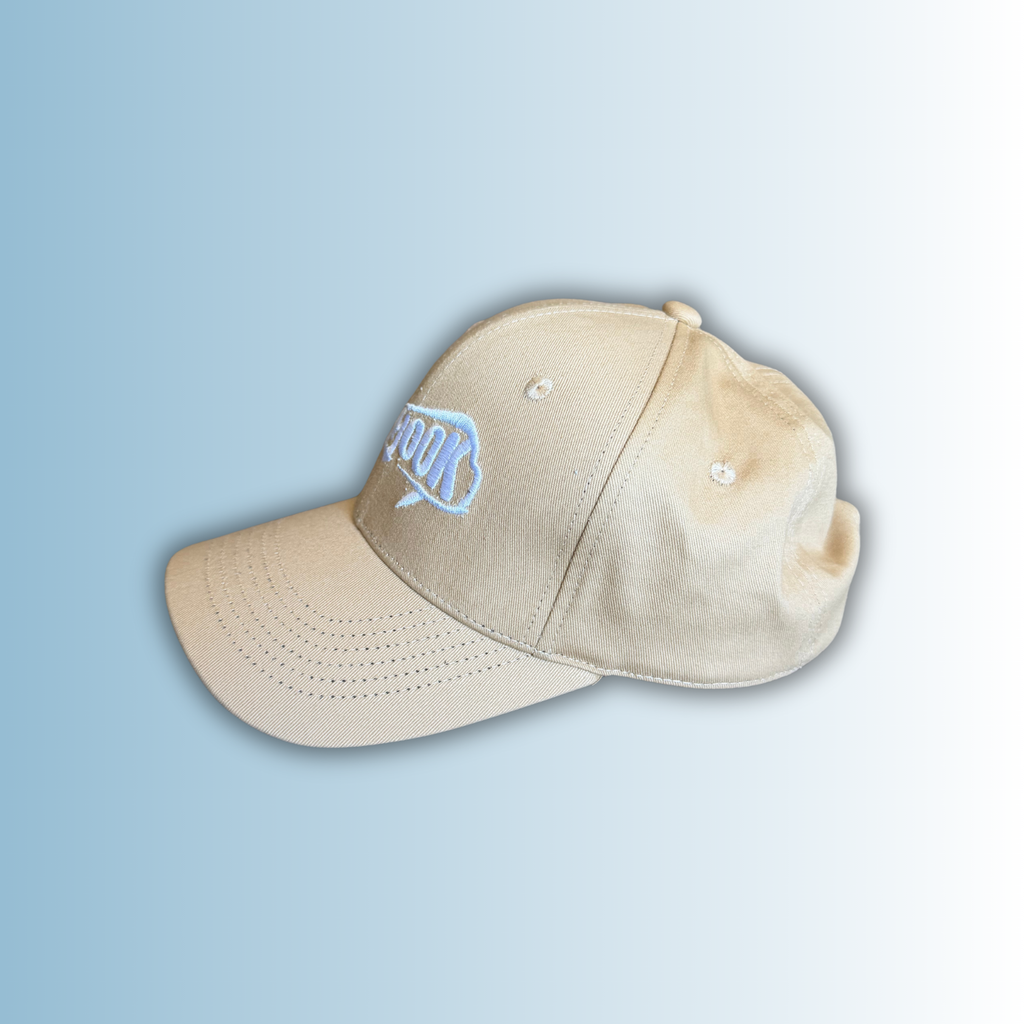 Off The Hook Classic Khaki Logo Hat
