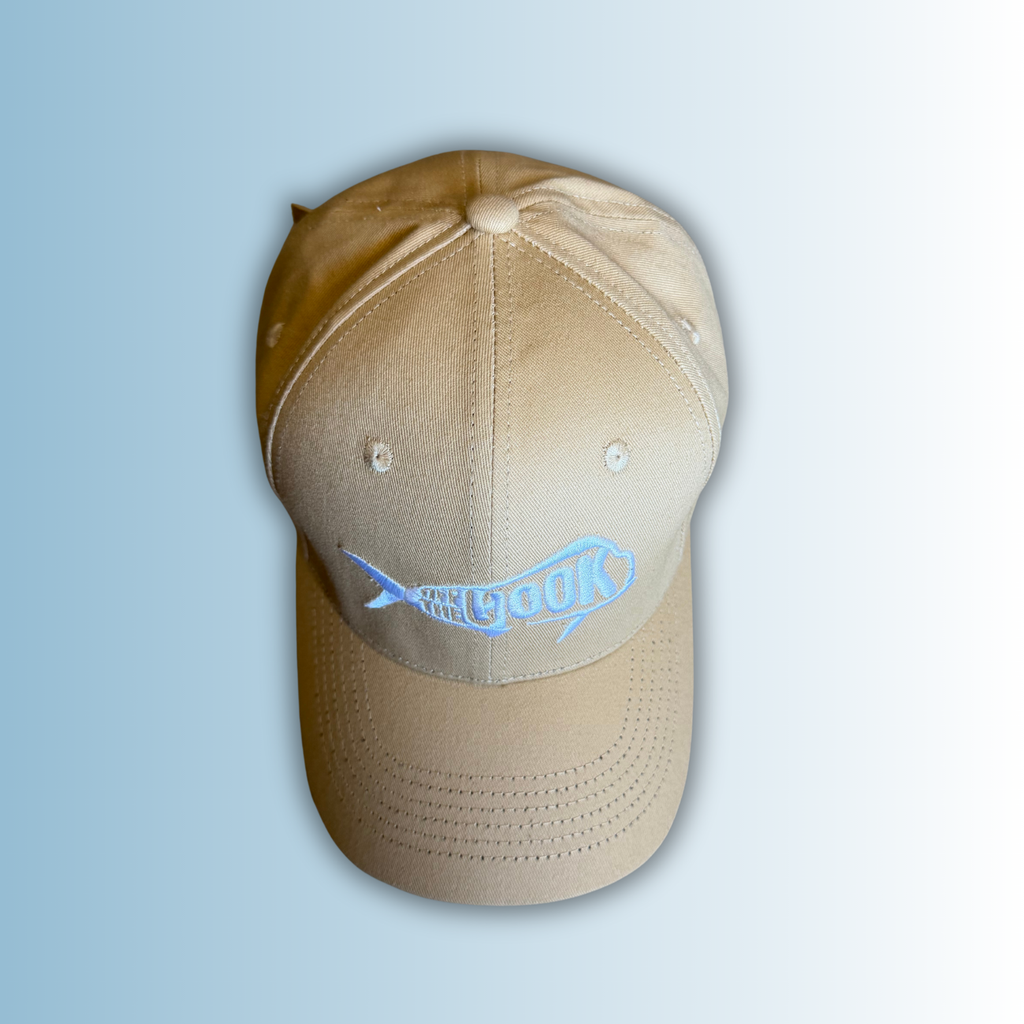 Off The Hook Classic Khaki Logo Hat
