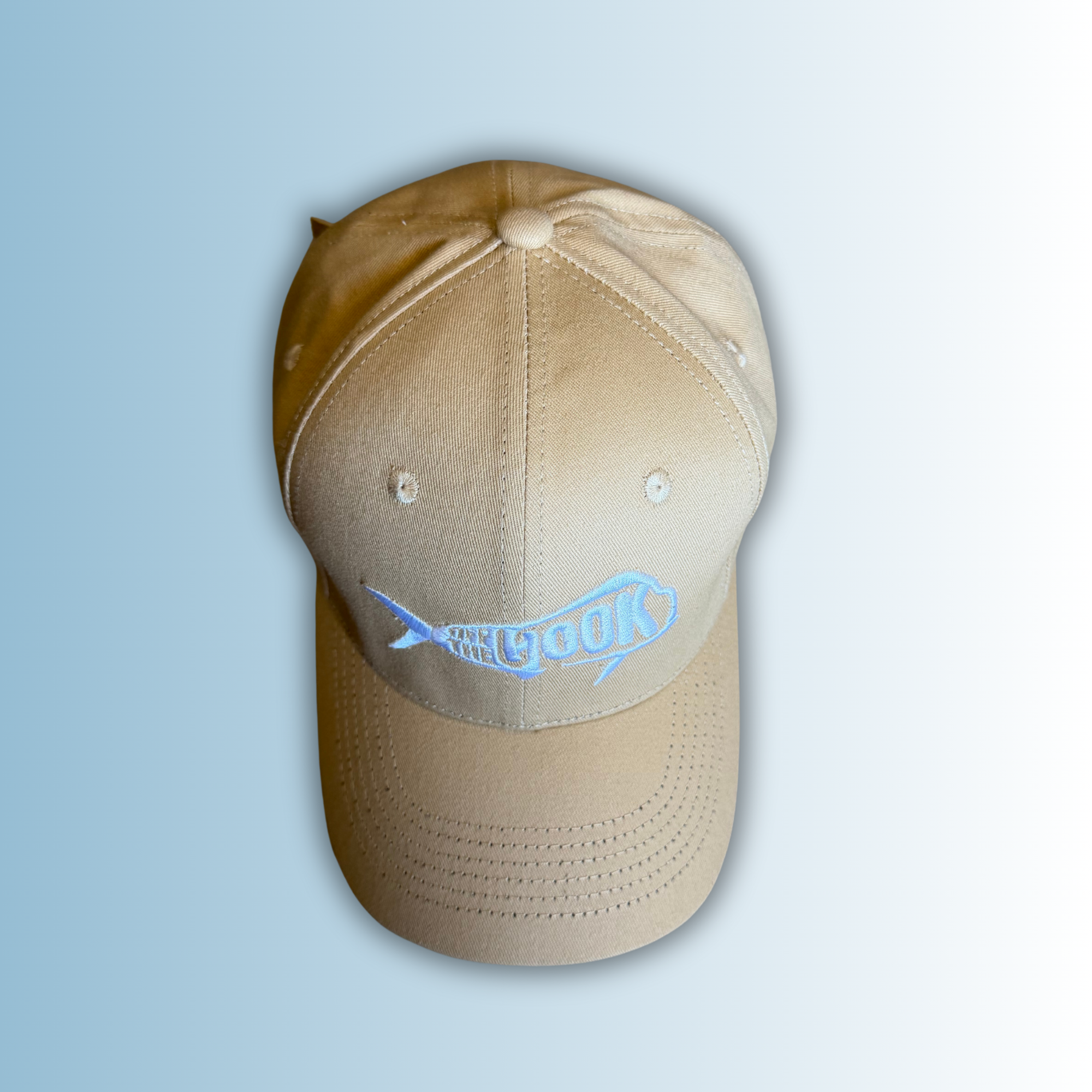 Off The Hook Classic Khaki Logo Hat
