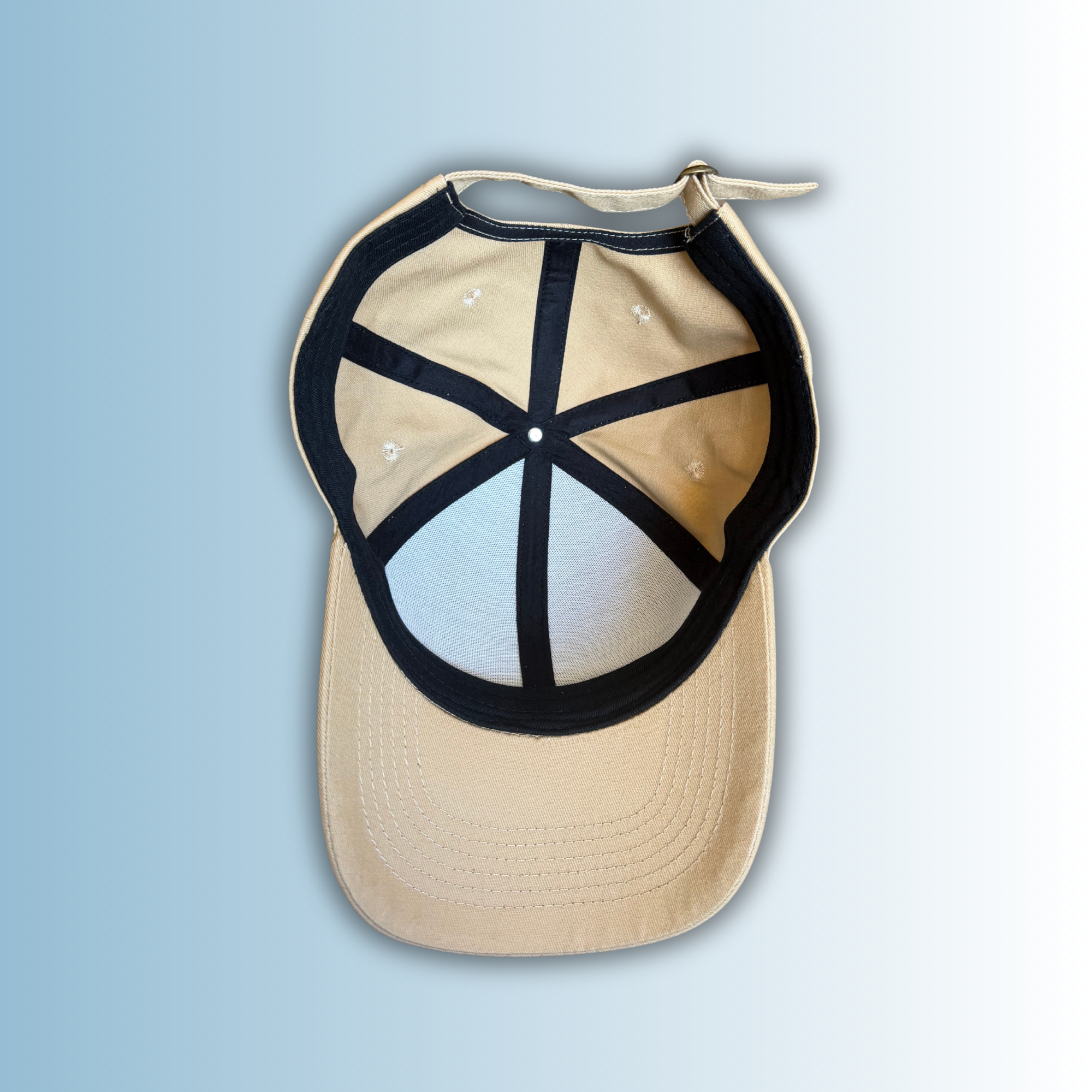 Off The Hook Classic Khaki Logo Hat