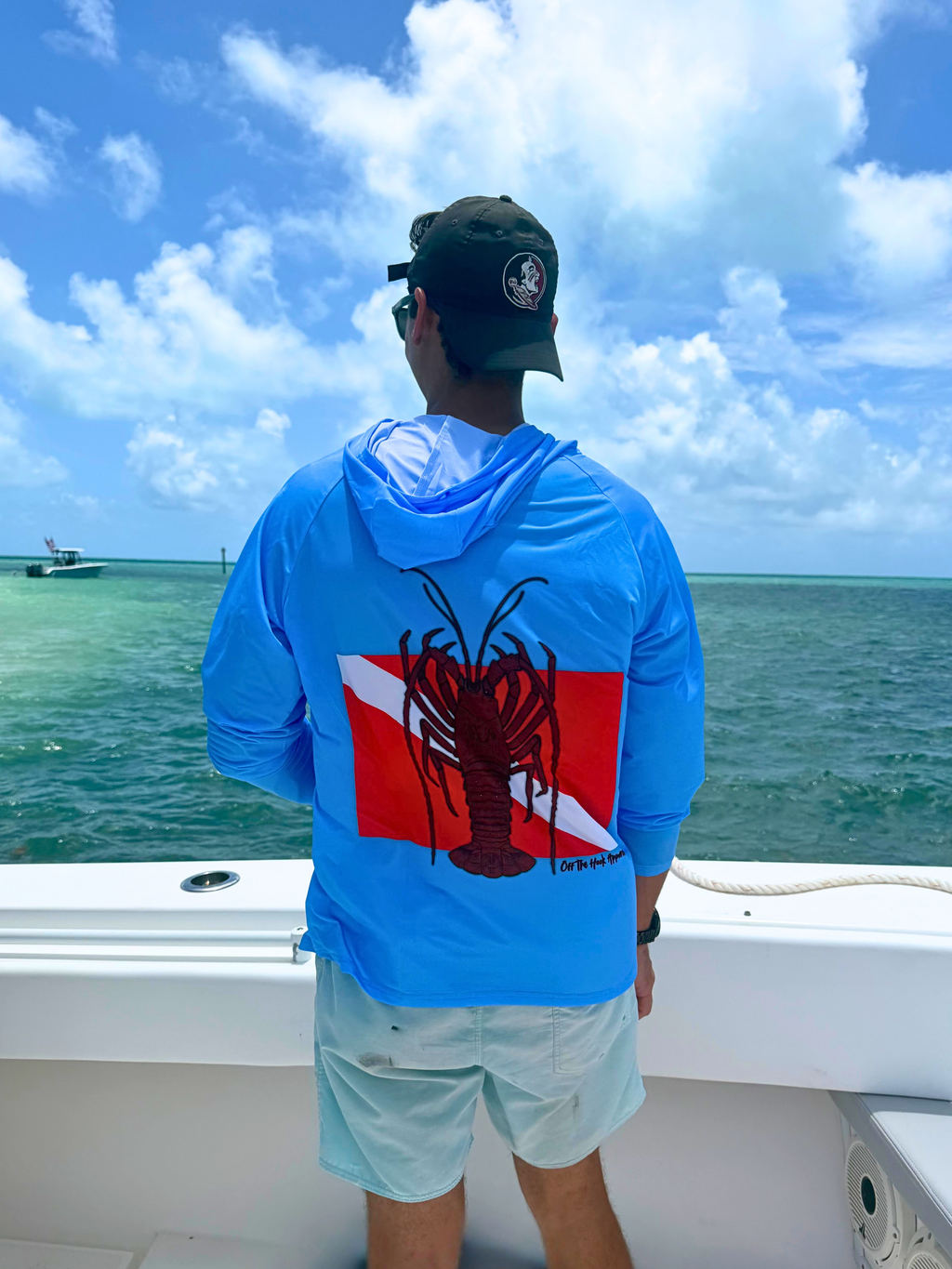 Off The Hook Lobster Dive Hooded Long Sleeve