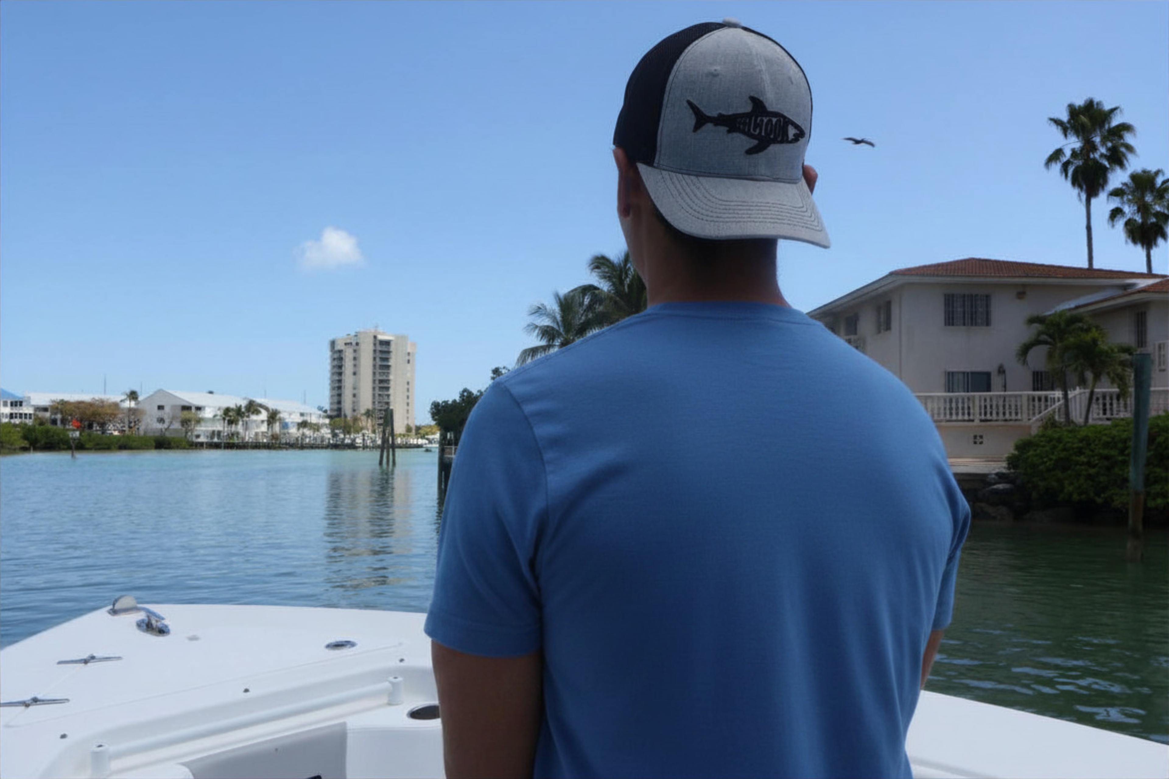 Off The Hook Costal Shark Snapback
