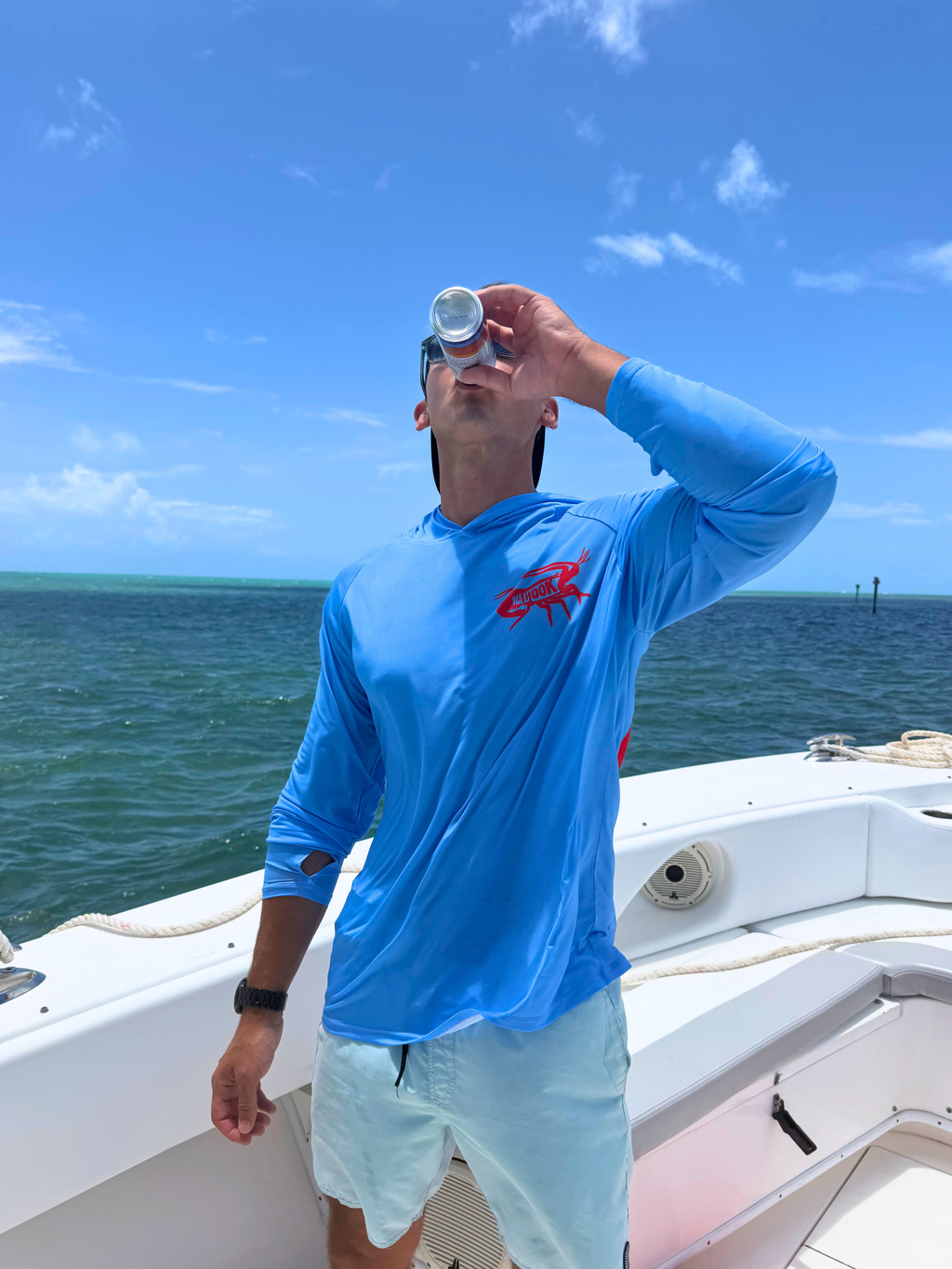 Off The Hook Lobster Dive Hooded Long Sleeve