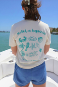 Hooked On Happiness OTH Sand Short-Sleeve T-Shirt